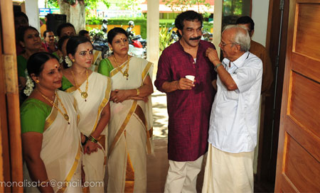 Jayaraj Warriyar with KVR